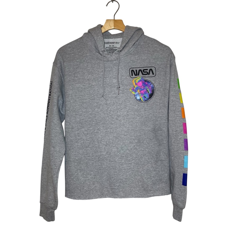 Chemistry Gray Hoodie with Drawstring
